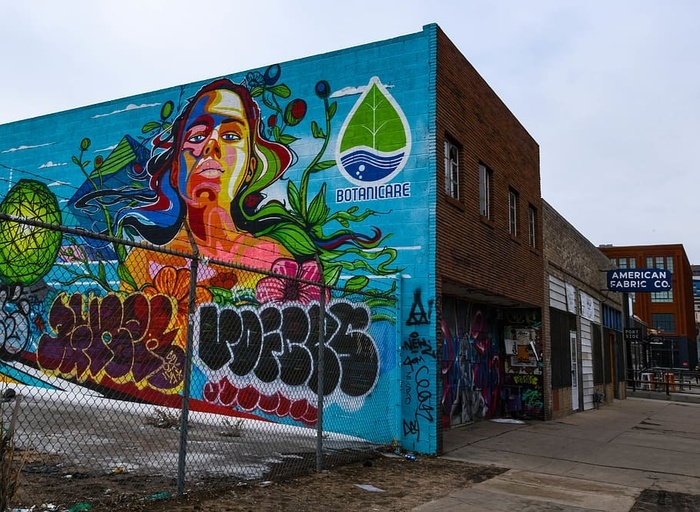 艺术壁画绘画涂鸦墙壁角落主题公园游乐园