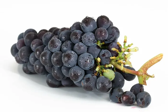紫色葡萄束，葡萄，束，水果，葡萄栽培，甜，红，成熟