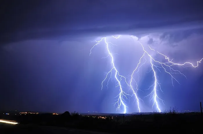 闪电壁纸，闪电，天空，自然，风暴，雷声，闪电，雷声