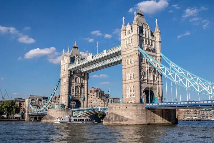 伦敦、塔桥、大桥、地标、建筑、英国、泰晤士河