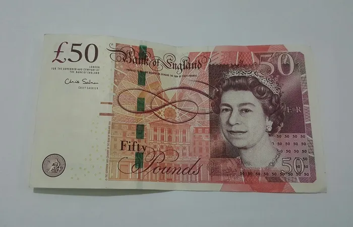 英镑，英镑，50，货币，英国，货币，英国，纸币