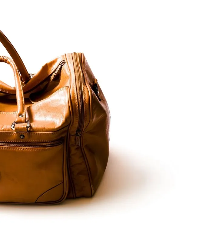 包，行李，公文包，棕色，皮带扣，商务，特写，衣服