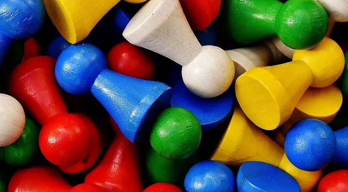 玩石头，木头，游戏人物，五颜六色，游戏，儿童，颜色，玩具