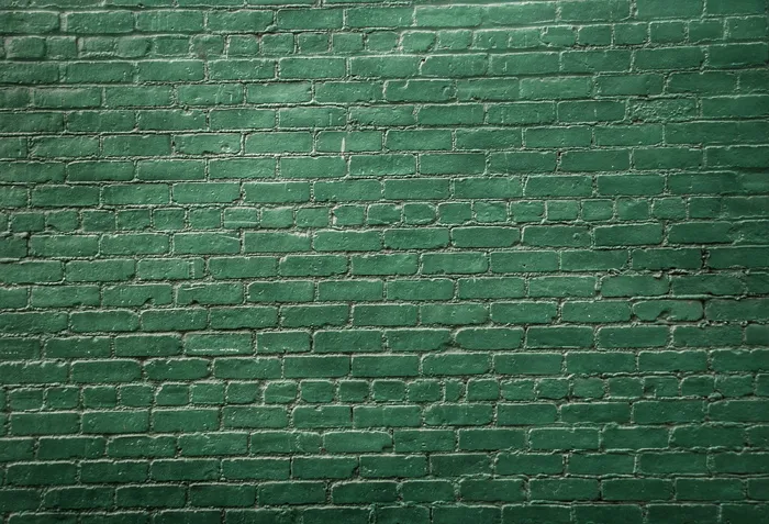 绿色彩绘墙，抽象，背景，砖墙，绿色砖，绿色石头，绿色墙，高清壁纸