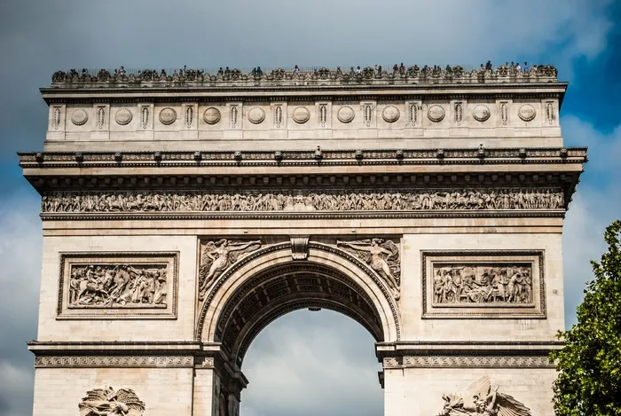 凯旋门，巴黎，法国，建筑，历史，拱门，建筑结构，过去