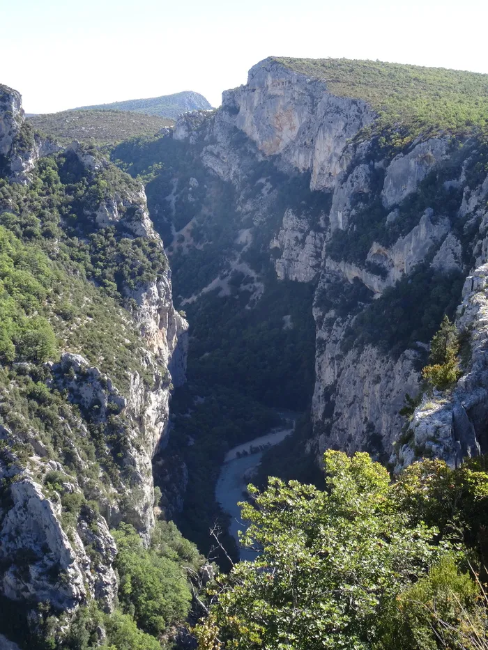 维登峡谷，法国，普罗旺斯，风景，蓝色，风景，欧洲，峡谷