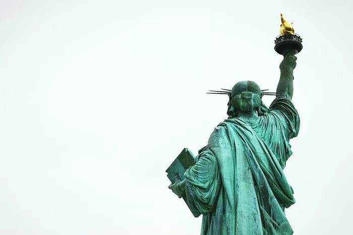 自由女神像雕塑纪念碑著名的地方纽约市自由女神像历史