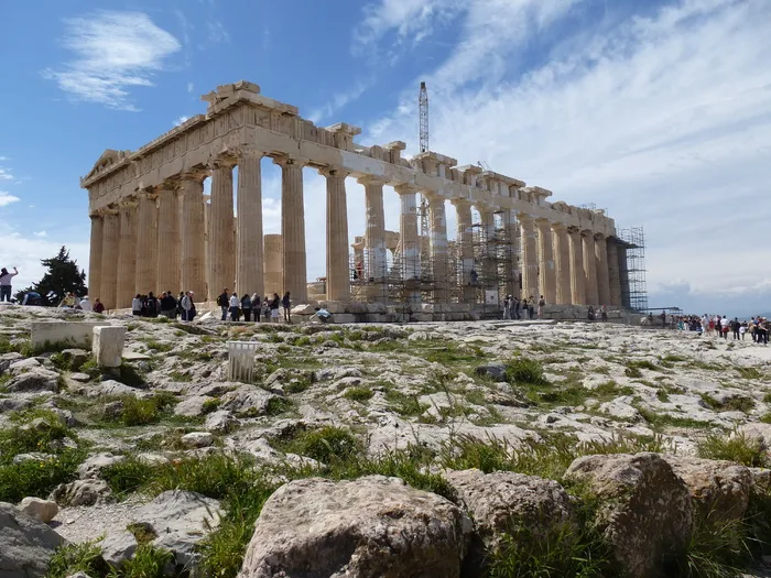 希腊，卫城，帕台农神庙，雅典，神庙，建筑，历史，过去