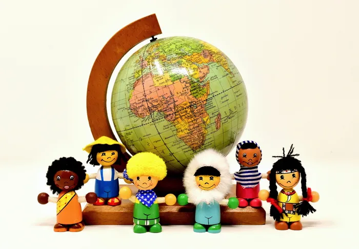 不同国籍、儿童、人类、全球、全球、人物、木材、游戏角色