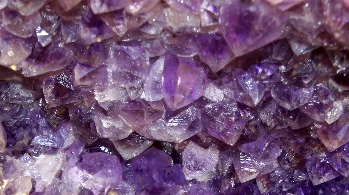 紫水晶、半宝石、宝石、紫色、蓝色、矿物、矿物