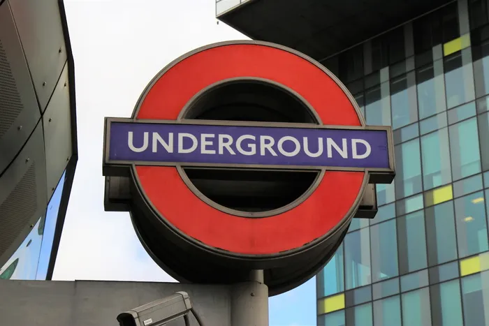 地下、标志、车站、伦敦、建筑、通信、文字、西文