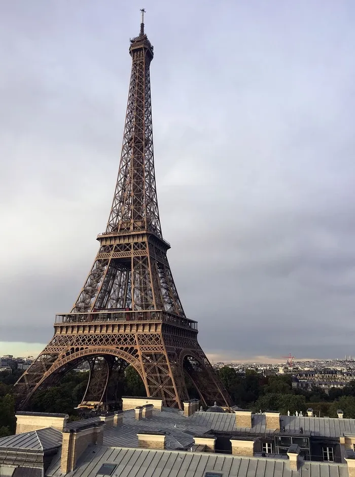 巴黎，屋顶，建筑，遗产，首都，塔楼，埃菲尔铁塔，巴黎-法国
