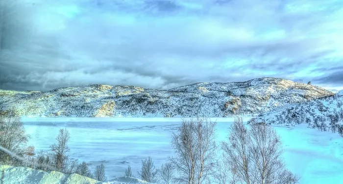 风景画，雪山，挪威，科克内斯，雪酒店景观，冰雕，雪，旅游