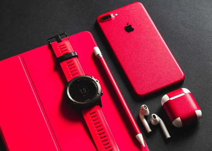 产品，红色，iphone 7，plus，airpods手机壳，表带，智能手表，手表