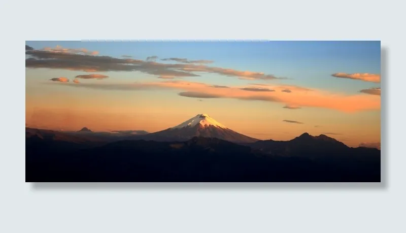 风景照片，山，日落，科托帕西，火山，风景，天空，风景-自然