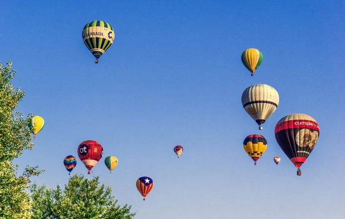 热，气球，飞行，天空，气球，热空气，冒险，飞行