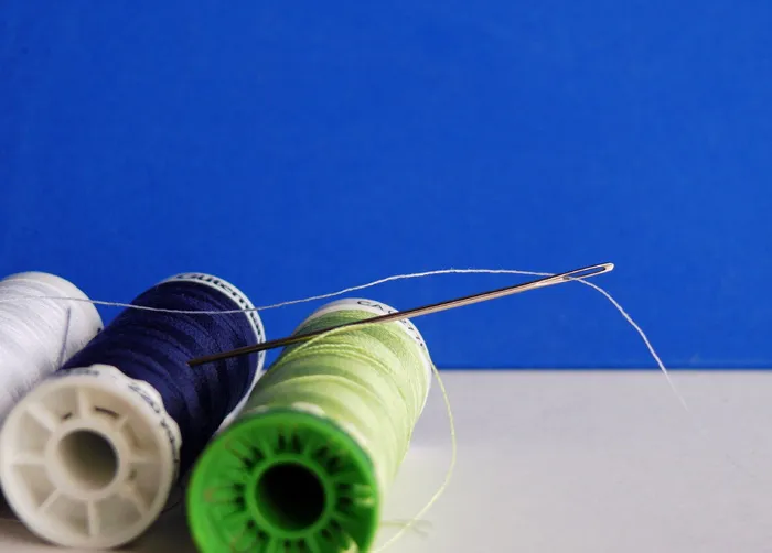 针，线，针和线，缝纫，手工，纱线，材料，缝纫线