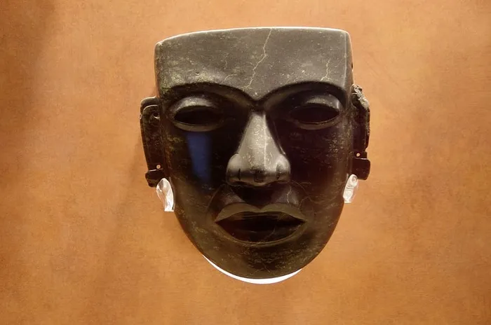 墨西哥，人类学博物馆，哥伦比亚，中美洲，原始艺术，面具，神圣雕塑，伪装