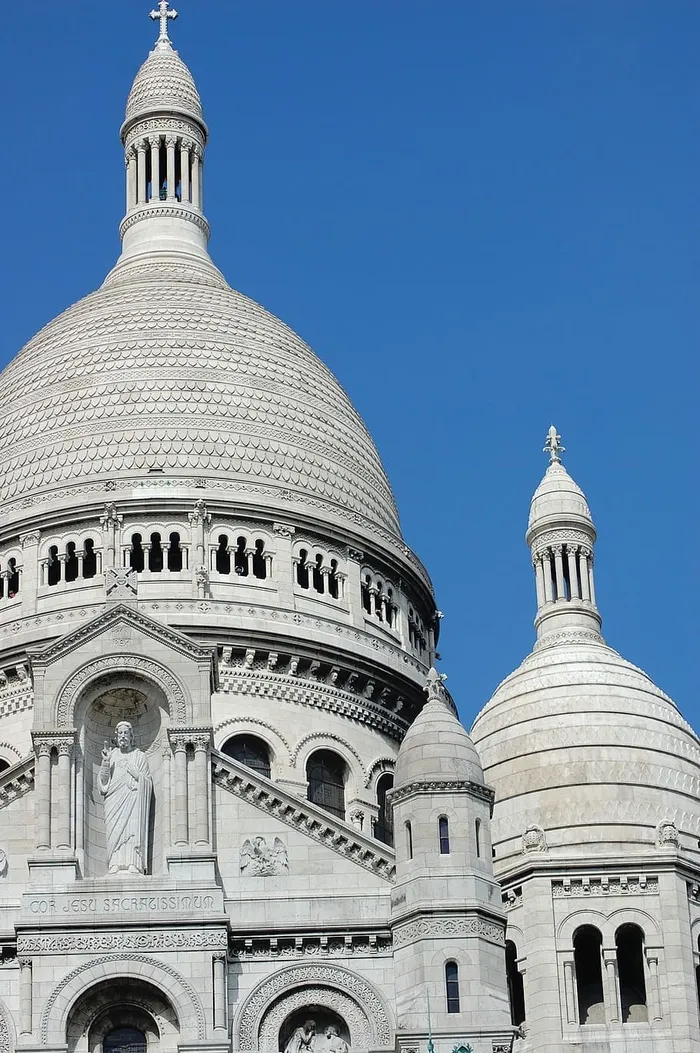 圣心，巴黎，蒙马特，圣心，巴黎，穹顶，建筑，建筑外部，政府