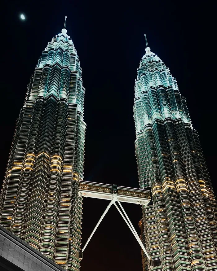 马来西亚马石油大厦，建筑，建筑，基础设施，天空，摩天大楼，双子塔