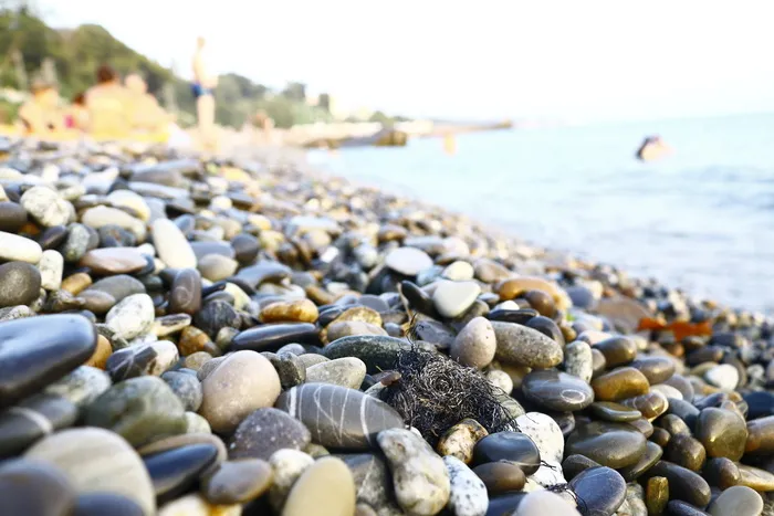 海边的卵石