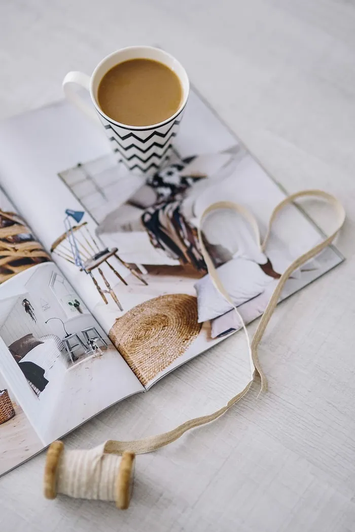 咖啡与家居装饰杂志