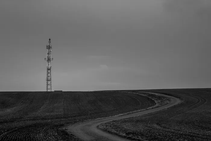 发射机、krnov、hill、path、twilight、tower、nature、sky
