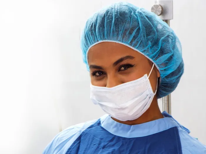 手术室人员，使用，口罩，医疗和药物，外科口罩，头像，外科医生，医生
