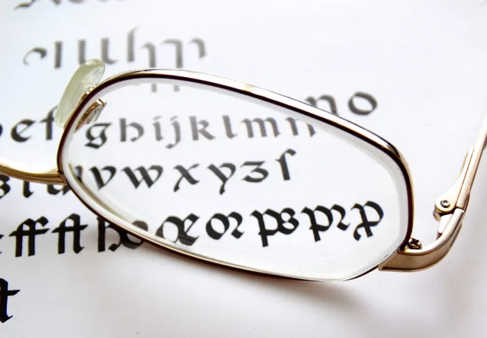 阅读眼镜，优雅，眼镜，看，金属，可爱，闪亮，阅读辅助
