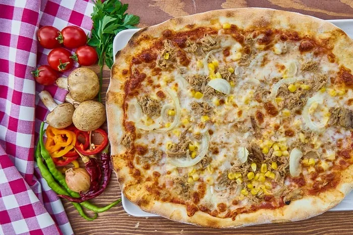 披萨，面团，番茄，宏，美丽，健康，食物，健康饮食