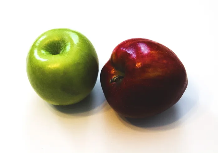 苹果，红，绿，水果，新鲜，健康，红苹果，饮食