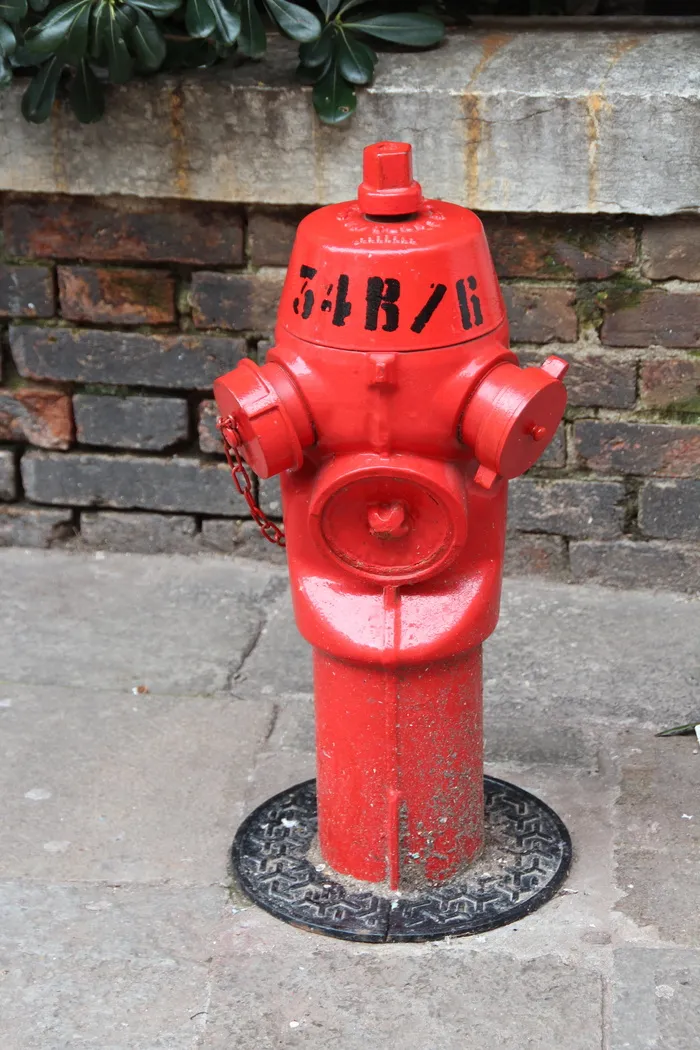 消火栓，水，消防，消火栓消防，管，红，出，供水