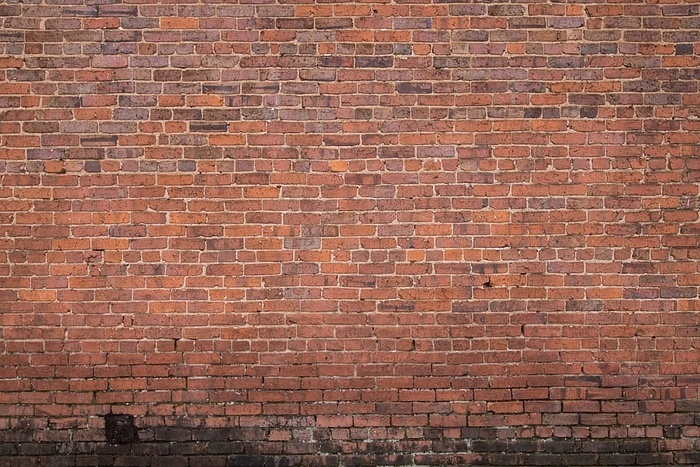 砖墙建筑建筑墙水泥砖脏的旧的
