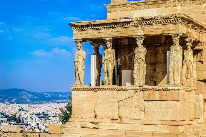 棕色石屋，雅典，希腊卡亚特，神庙，卫城，遗址，欧洲