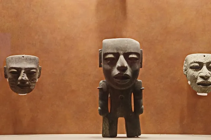 墨西哥，人类学博物馆，雕像，哥伦比亚，中美洲，原始艺术，文化，亚洲