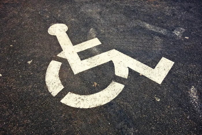轮椅、象形图、残疾人、残疾人、停车场、停车区、无障碍、设施