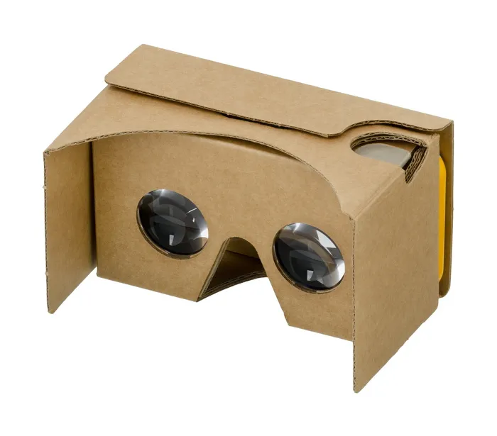布朗，硬纸盒vr眼镜，谷歌，硬纸板，3d，vr，虚拟现实，娱乐