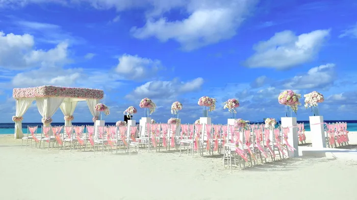 海滩主题婚礼