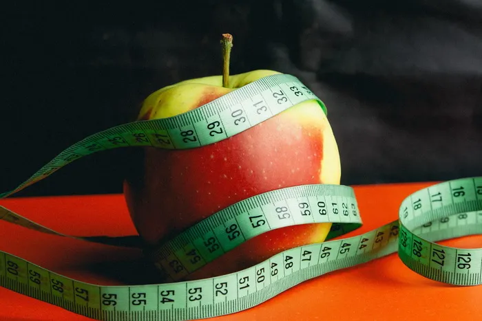 苹果, 麦金塔电脑, 水果, 健康, 食品, 卷尺, 卷尺, 健康饮食