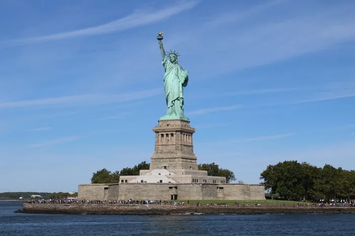 自由女神，自由女神像，纽约，美国，纽约，美国，地标，纽约