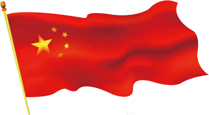 中国国旗天安门人民大会堂背景素材