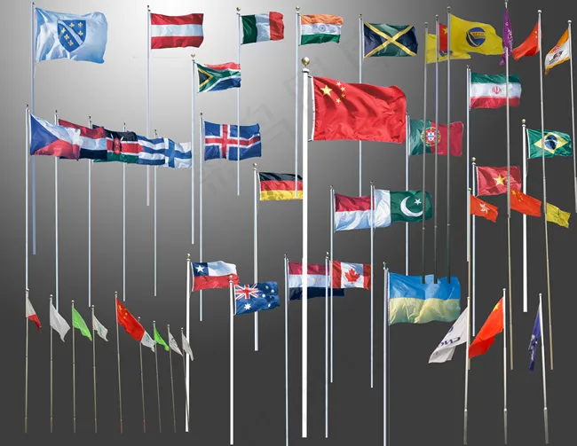 世界各国国旗图片psd分层素材