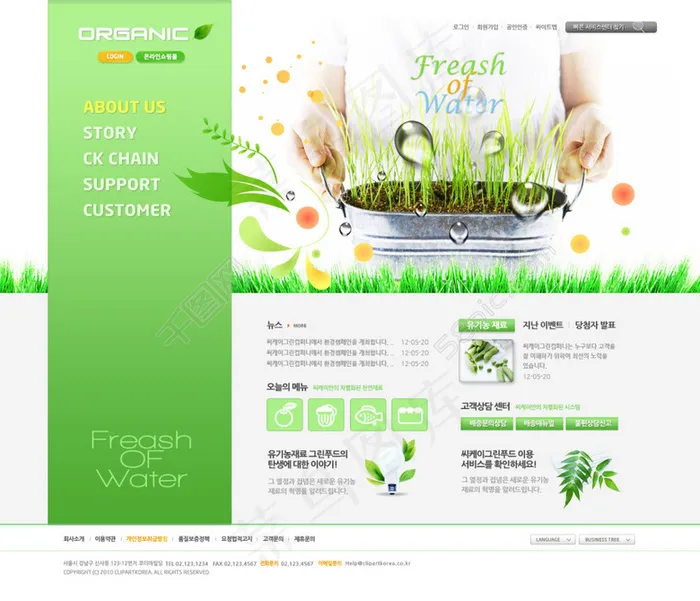 绿草网页设计