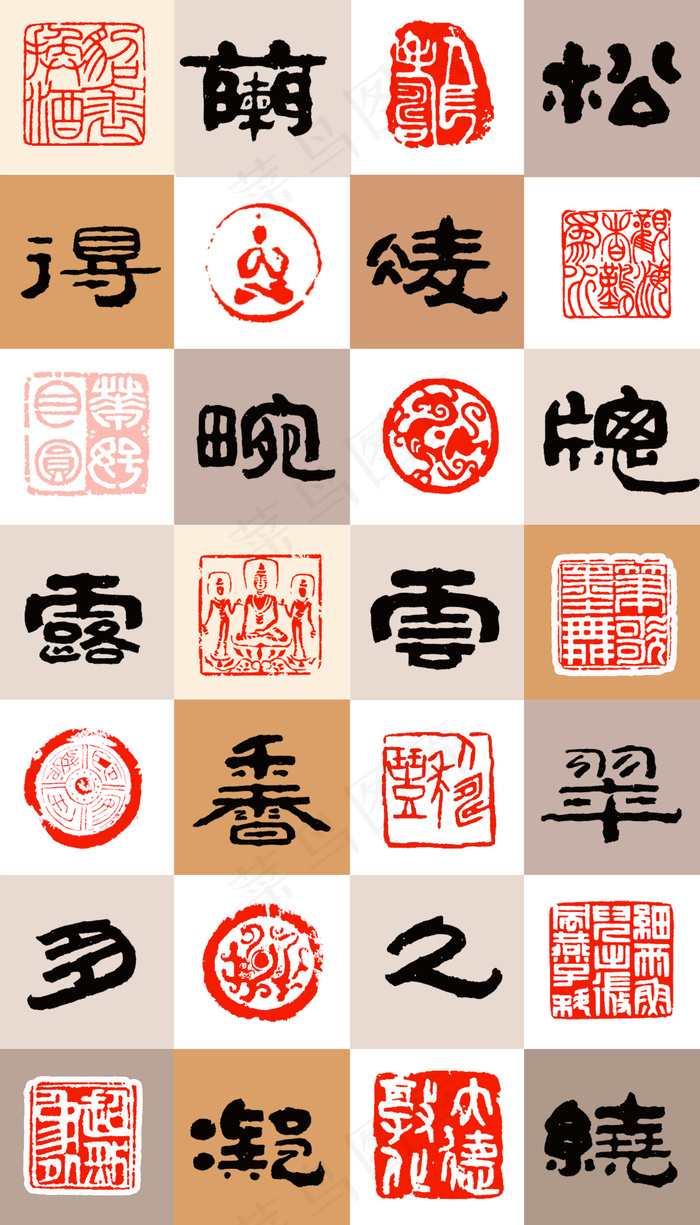 古代印章室内/装饰