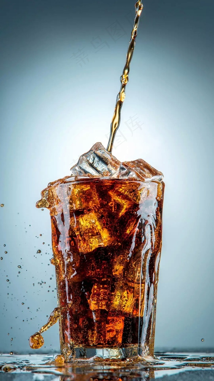 冰镇饮料高清摄影图片