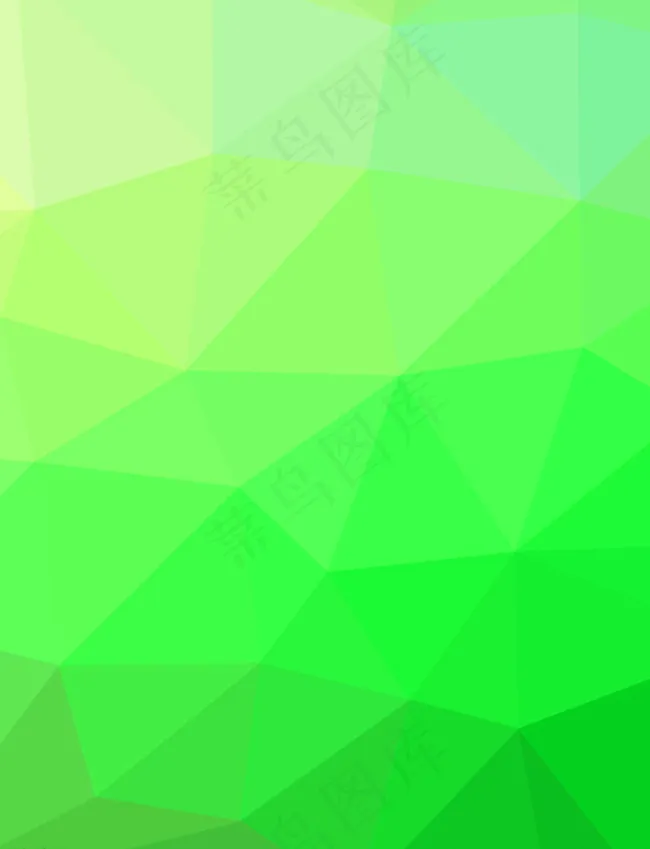 绿色背景矢量多边形图片