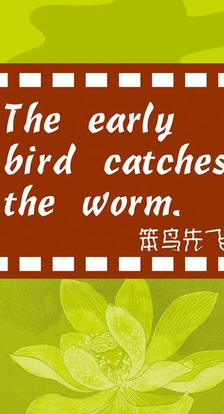 英语名言图片 菜鸟图库