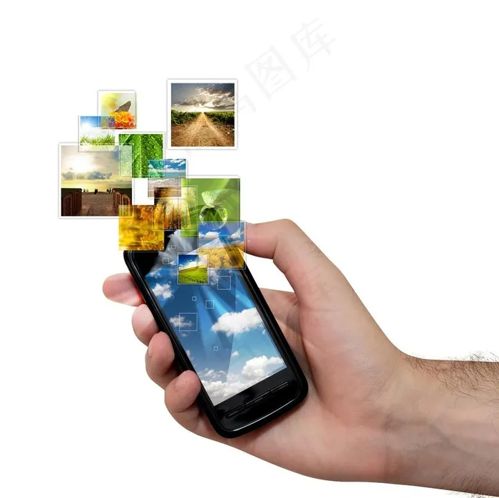 手机数码科技背景图片