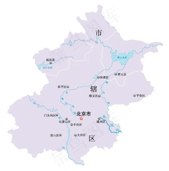 中国北京地图免费下载