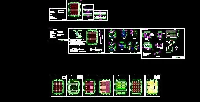 新疆某单层PC板智能温室设计图